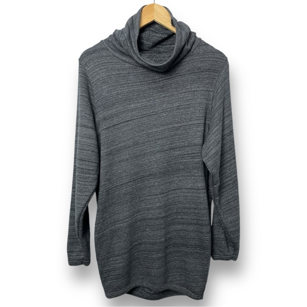 Wilfred Free Oversized Cowl Neck Sweatshirt with Pockets Heather Grey Size XXS